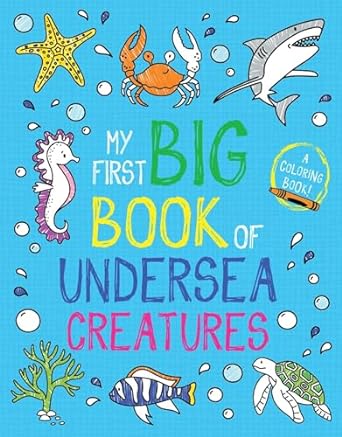 Coloring Book | My First Big Book of Undersea Creatures | Simon and Schuster
