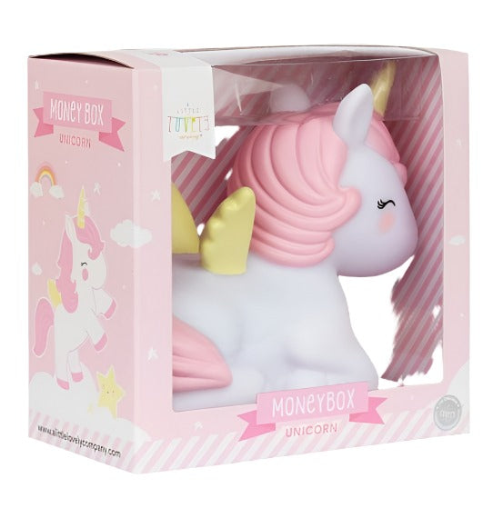 unicorn bank in retail packaging