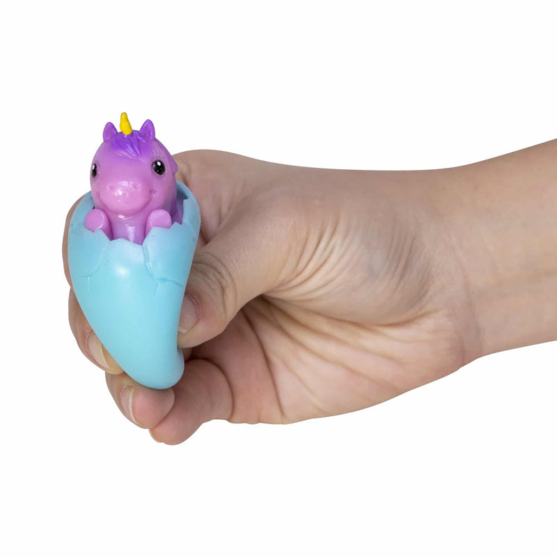 Squeeze Toy | Squeezy Peek Hatcher- Unicorn | Schylling