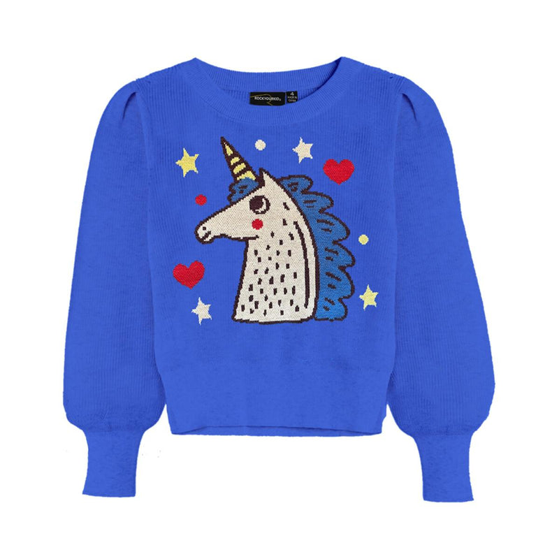 Girls Sweater | Unicorn Magic Knit | Rock Your Baby