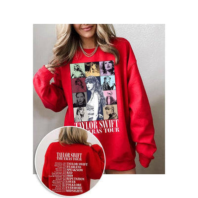 Unisex Sweatshirt | Taylor Swift The Eras Tour Red Sweatshirt| Colorbear - The Ridge Kids