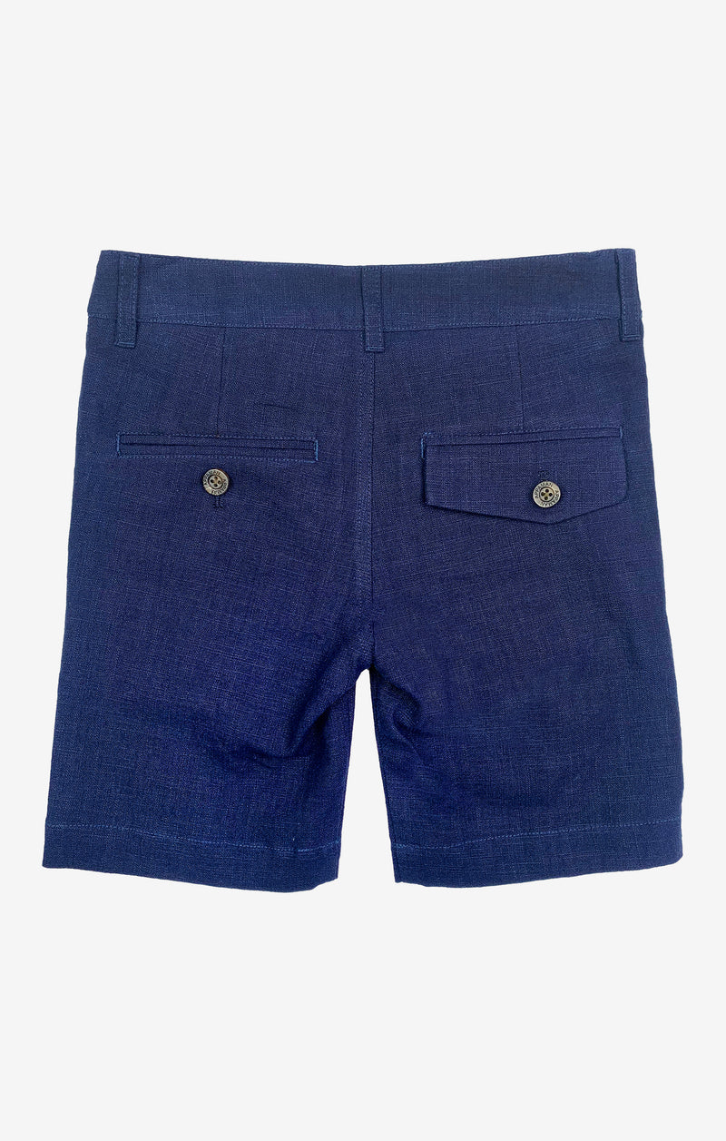Boys Pants | Trouser Short in Dark Navy | Appaman