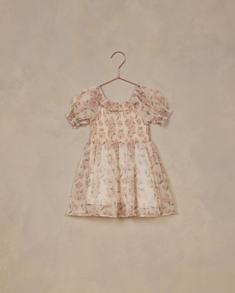 Girls Dress | Millie- French Hydrangea | Noralee