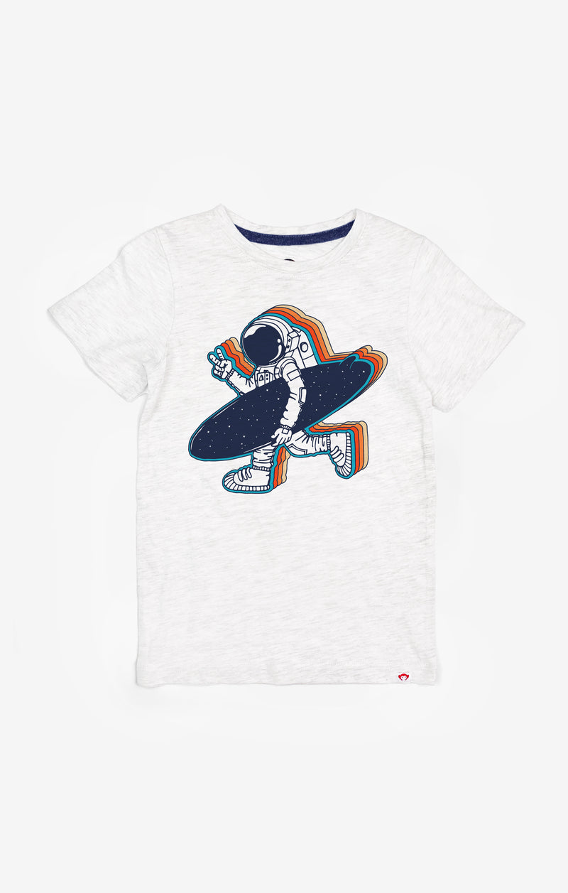 Boys Tops | Space Surfer Graphic Short Sleeve Tee | Appaman