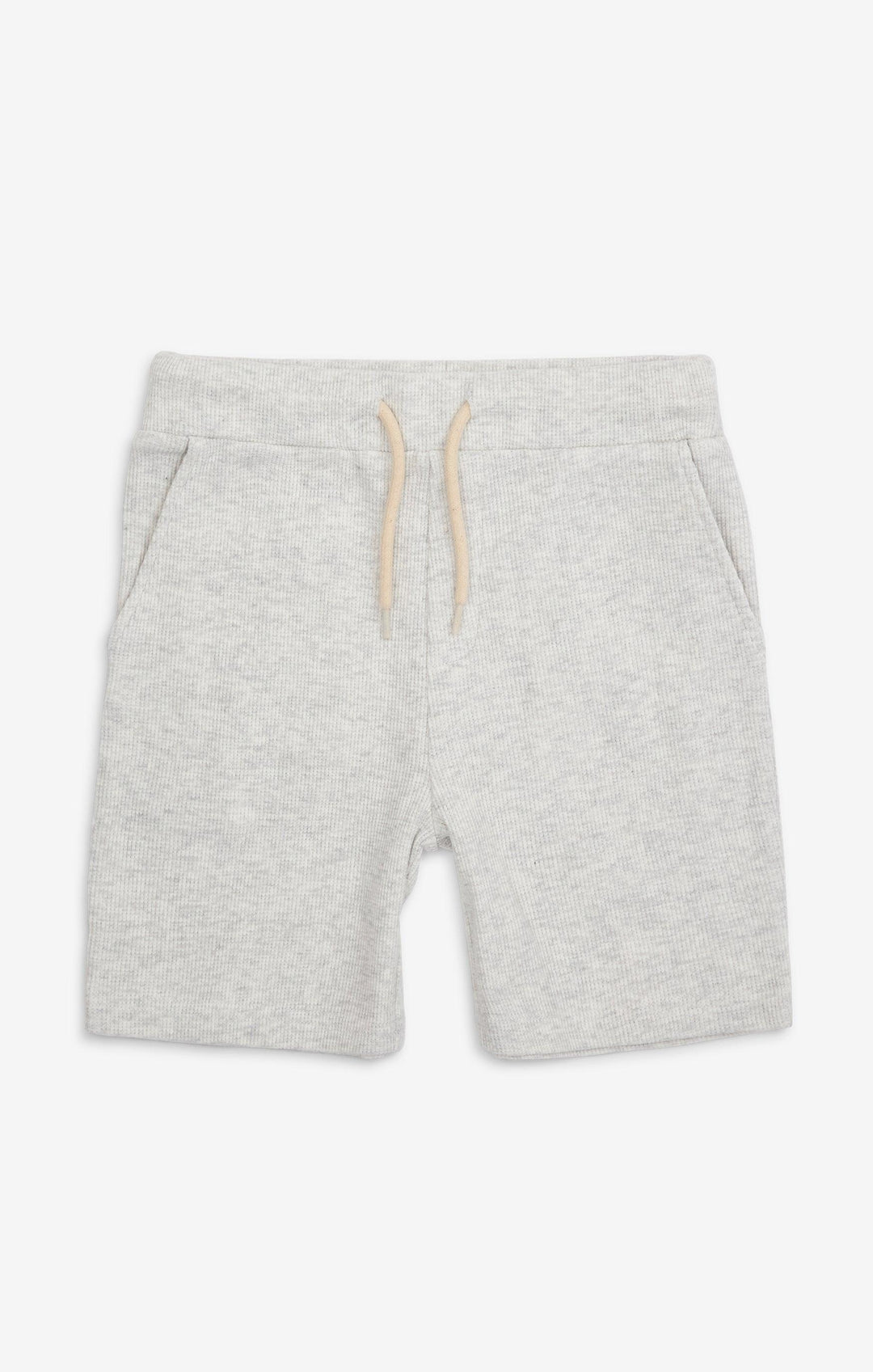 Cloud Heather Resort Shorts from Appaman featuring pockets and drawstring.