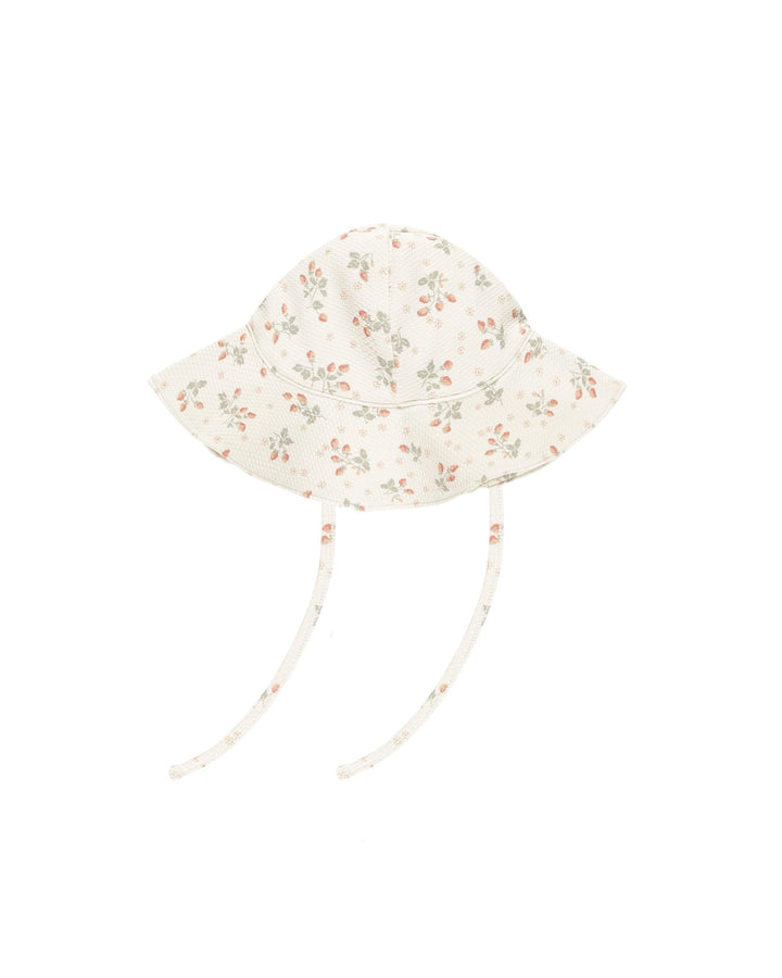 Baby Sun Hat in Strawberries from quincy Mae
