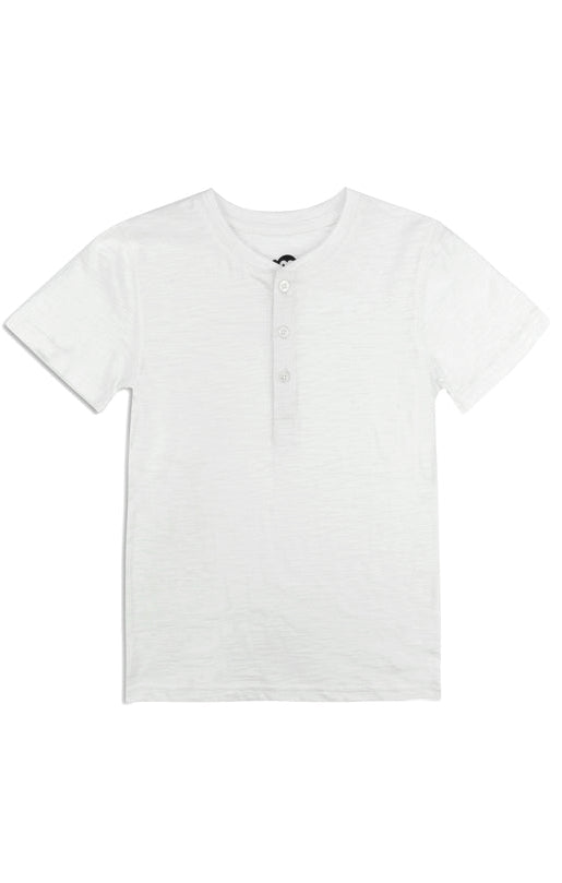 white henly shirt for boys.