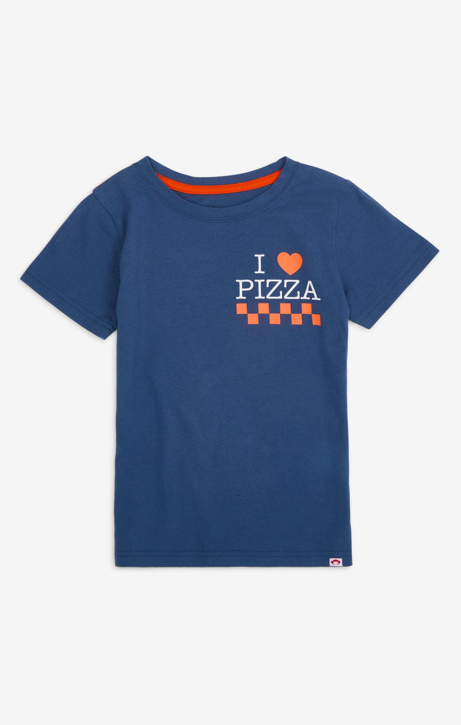 Graphic Tee from Appaman that has I love pizza in the front of the t-shirt.