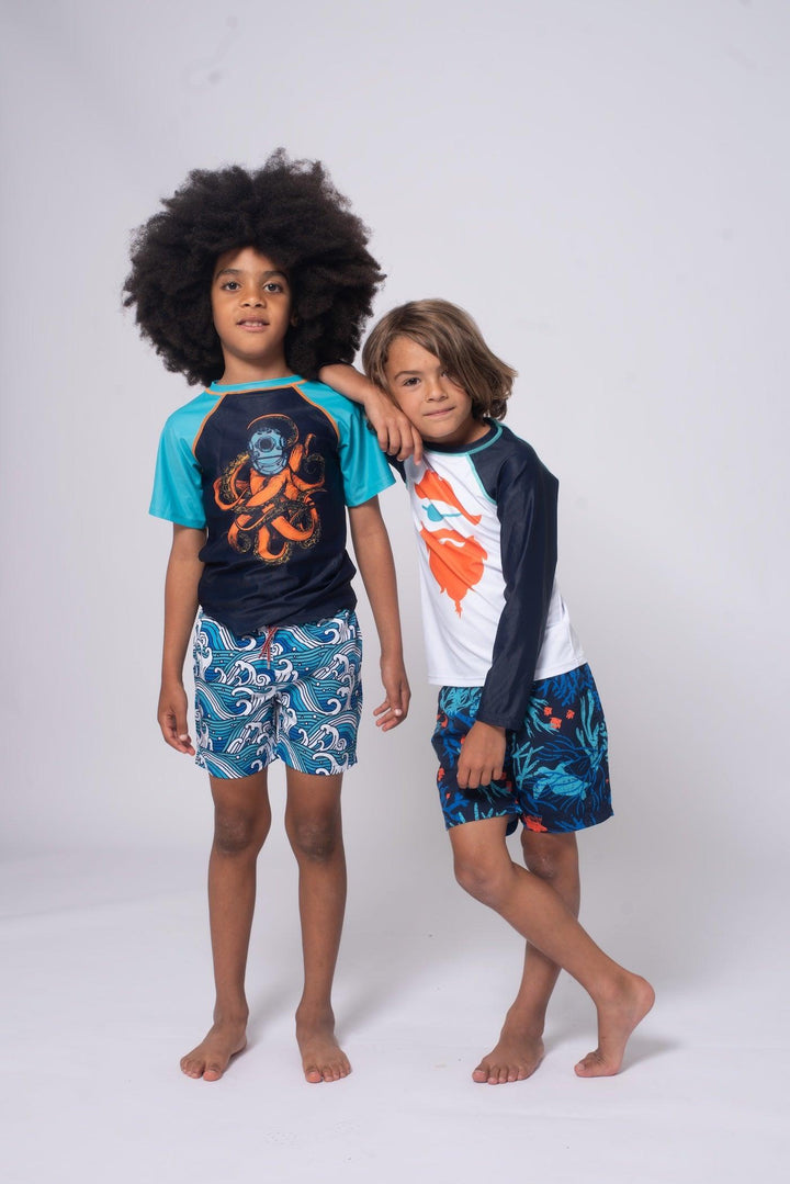 Appaman Mid Length Wave Swim Trunk