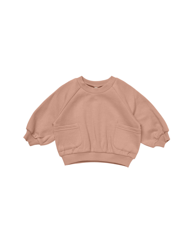 Girls Sweatshirt | Pocket Sweatshirt | Quincy Mae