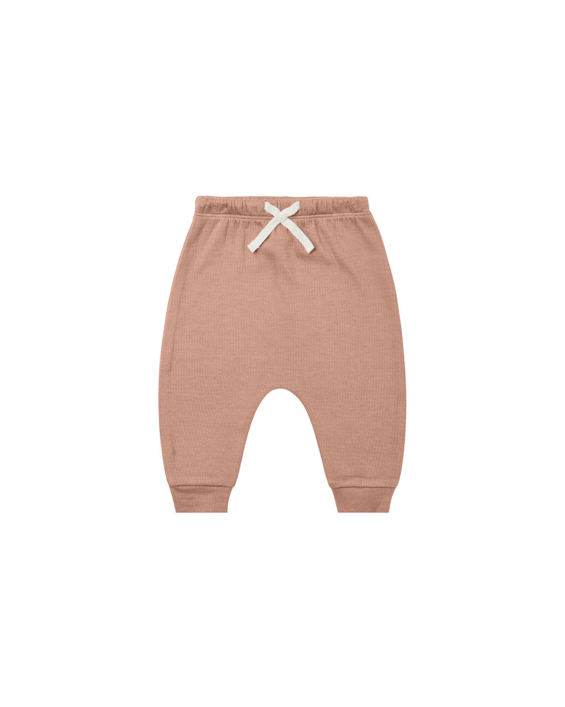 Girls Pants | Pointelle Sweatpant | Quincy Mae