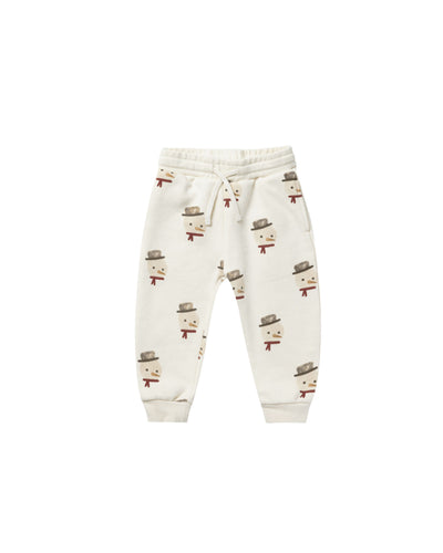 Unisex Pant |Snowman Jogger Pant | Rylee and Cru