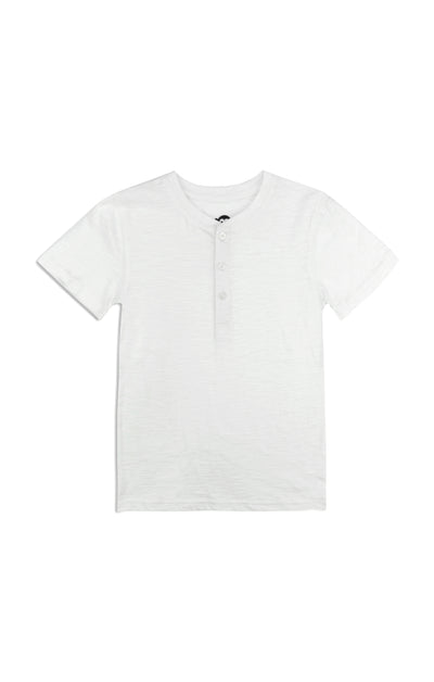Boys Top | White Day Party Henley | Appaman