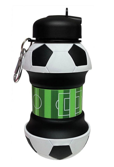 Water Bottle | Collapsible - Soccer | Iscream - The Ridge Kids