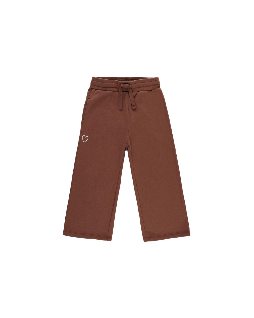 Brick colored wide leg pants. 