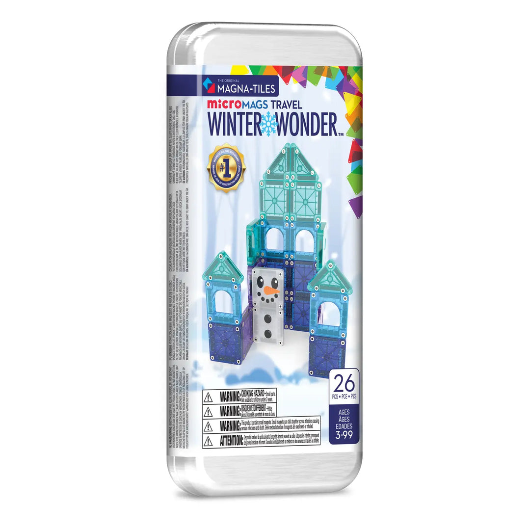 Toys | Micromags - Winter Wonder Travel Set | Magna-Tiles