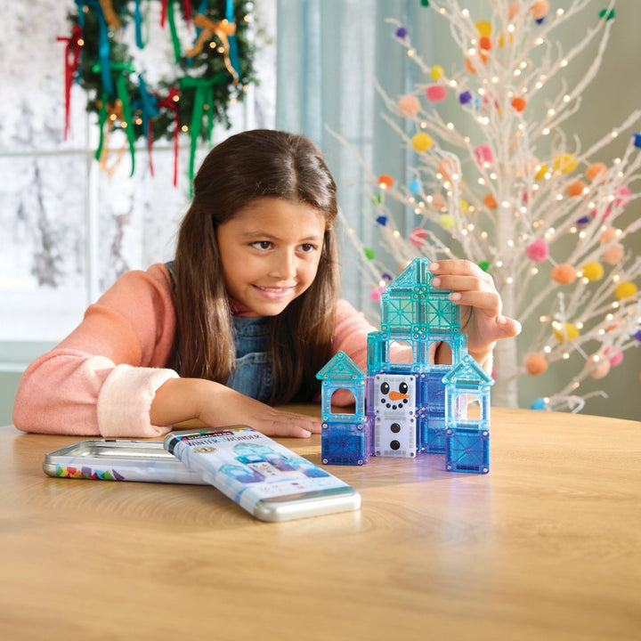 Toys | Micromags - Winter Wonder Travel Set | Magna-Tiles