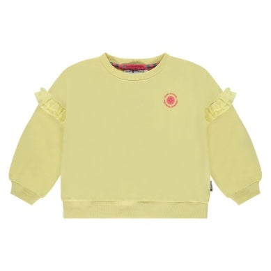 Girls Tops | Sweatshirts- Yellow | BABYFACE