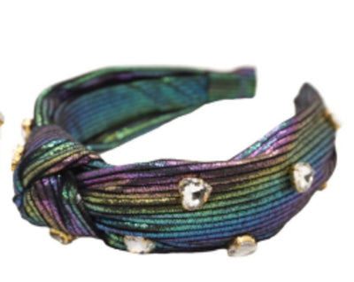 Headband | Heart Jewel Knot Rainbow | Bari Lynn Accessories - The Ridge Kids