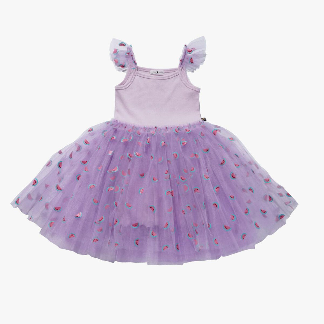 Girls Dress | Print Tutu- Watermelon | Petite Hailey - The Ridge Kids