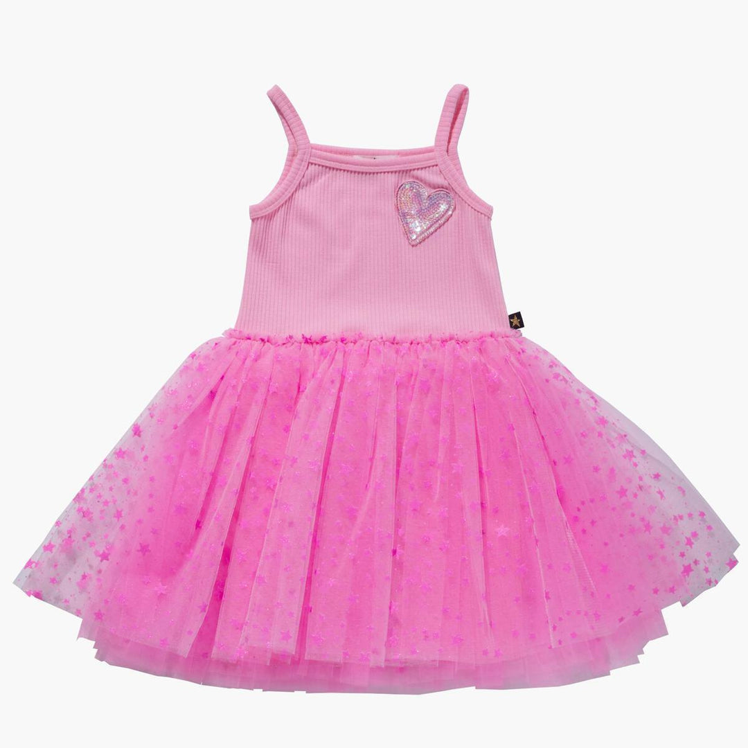 Girls Dress | Emily Patch Tutu | Petite Hailey - The Ridge Kids