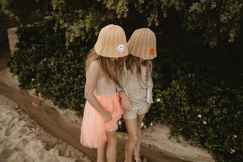 Girls Dress | Vintage Flower Tutu 2 - Neon | Petite Hailey - The Ridge Kids