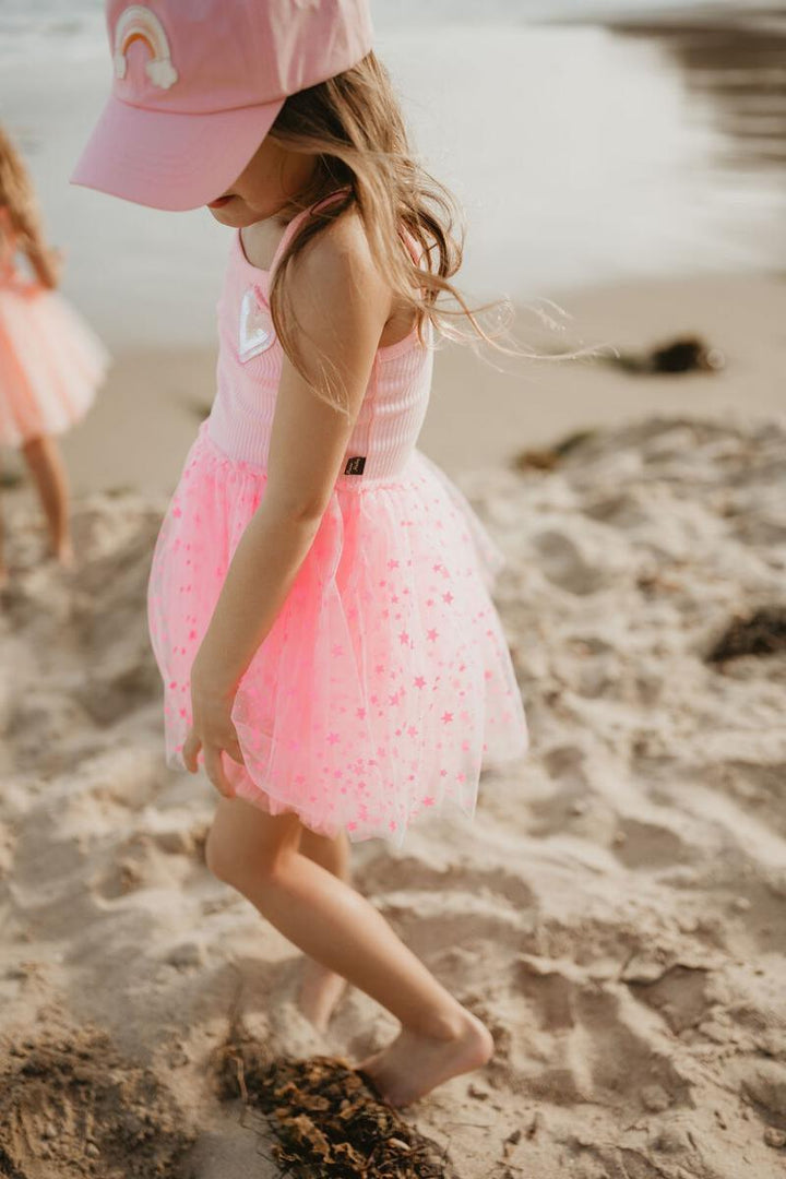 Girls Dress | Emily Patch Tutu | Petite Hailey - The Ridge Kids