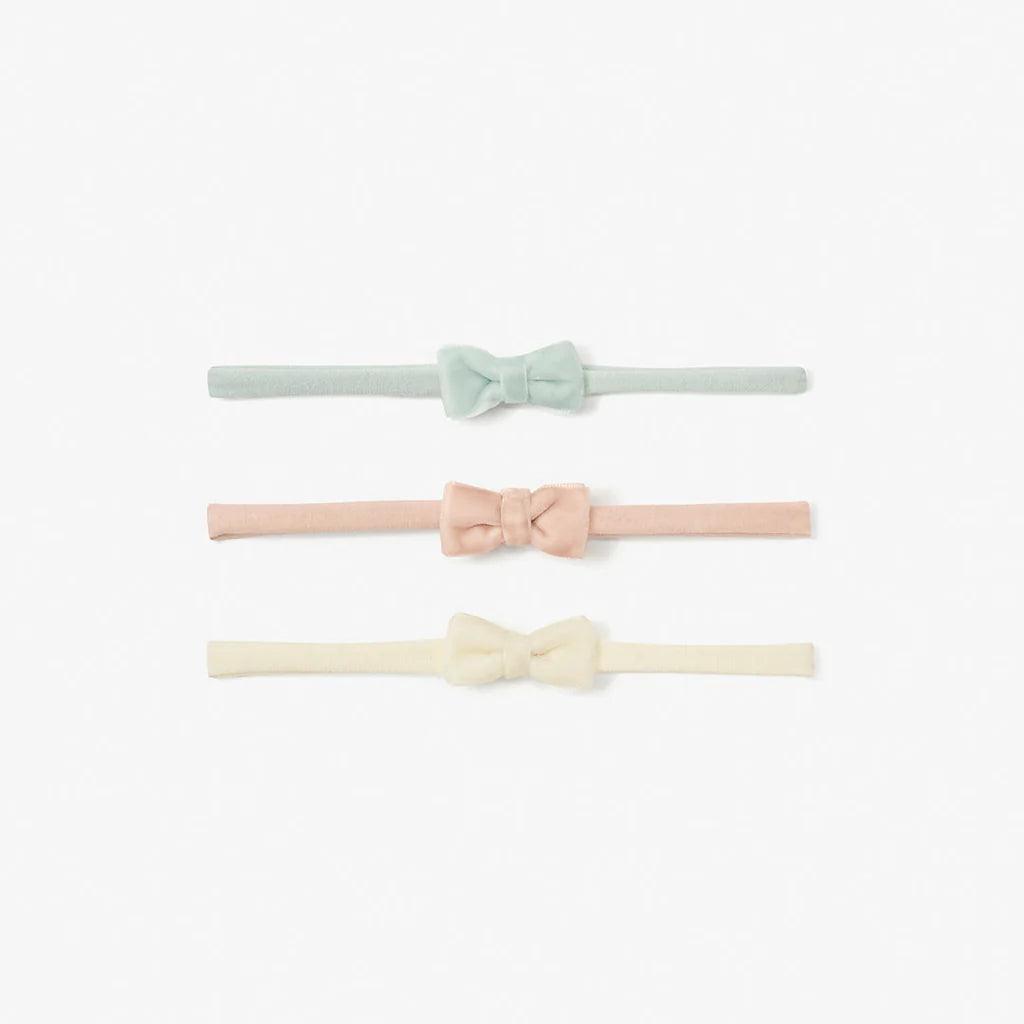 Headband | Bow 3 PK- assorted | Elegant Baby - The Ridge Kids