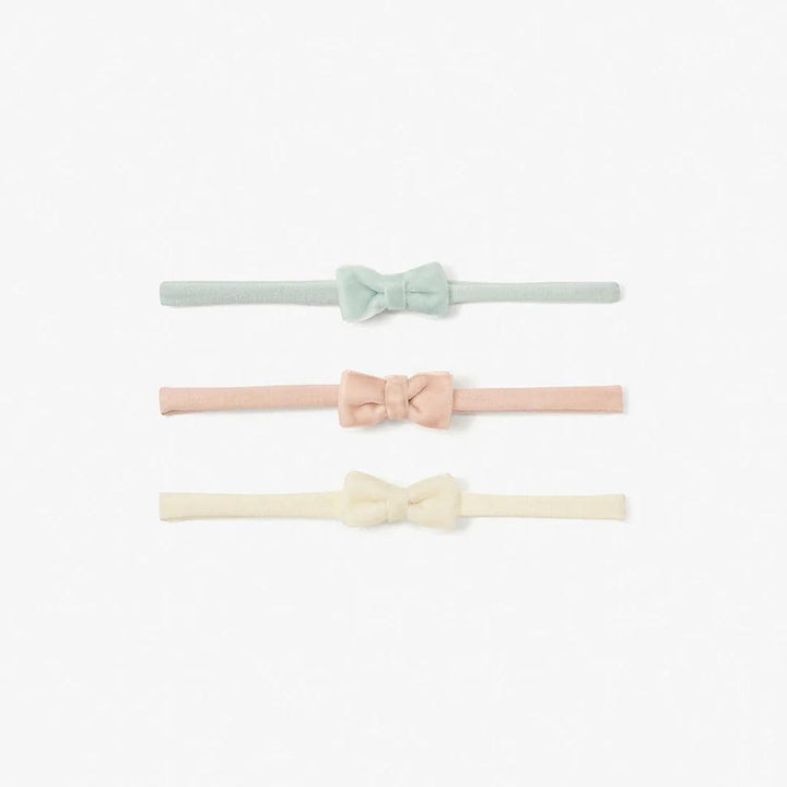 Headband | Bow 3 PK- assorted | Elegant Baby - The Ridge Kids