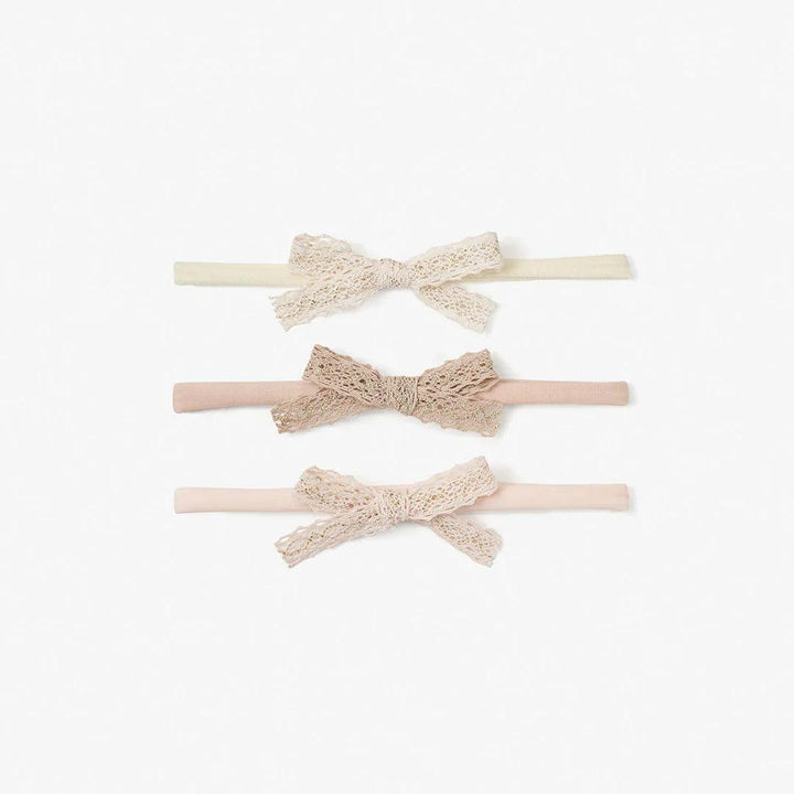 Headband | Bow 3 PK- assorted | Elegant Baby - The Ridge Kids