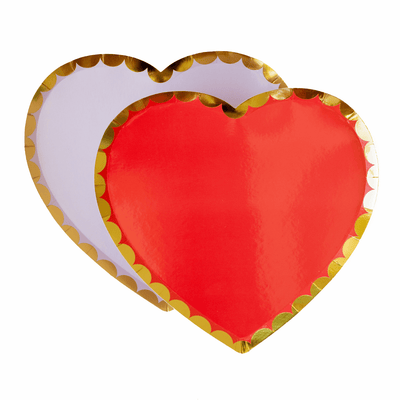 Valentines Day Party Supplies | Large Plates - In My Heart | Jollity & Co and Daydream Society - The Ridge Kids