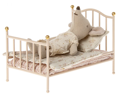 Pretend Play Toy | Vintage Bed for Mouse Doll in Rose | Maileg - The Ridge Kids
