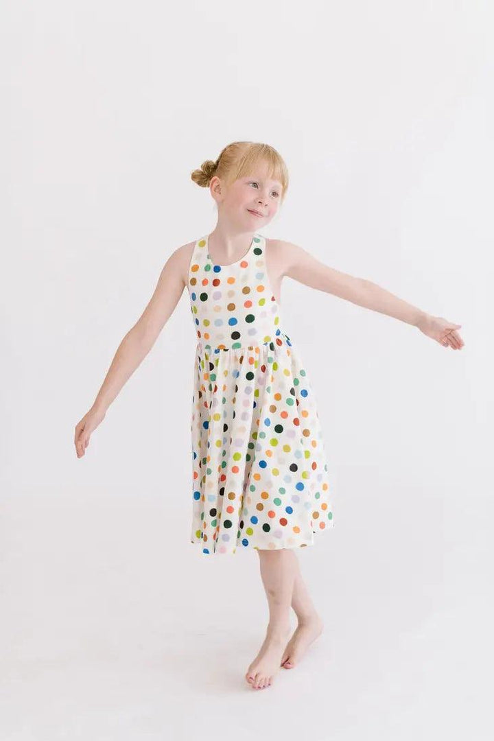 Dress | Sofia - Bold Dots | Ollie Jay - The Ridge Kids