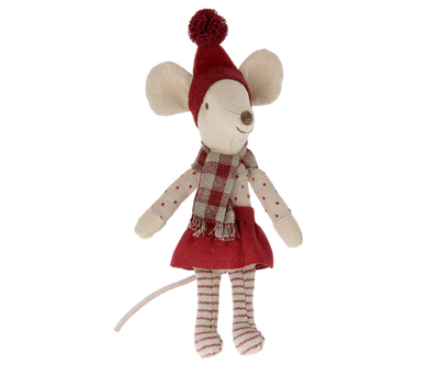 Plush Doll | Heirloom Big Sister Christmas Mouse Doll | Maileg - The Ridge Kids