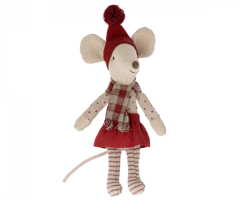 Plush Doll | Heirloom Big Sister Christmas Mouse Doll | Maileg - The Ridge Kids