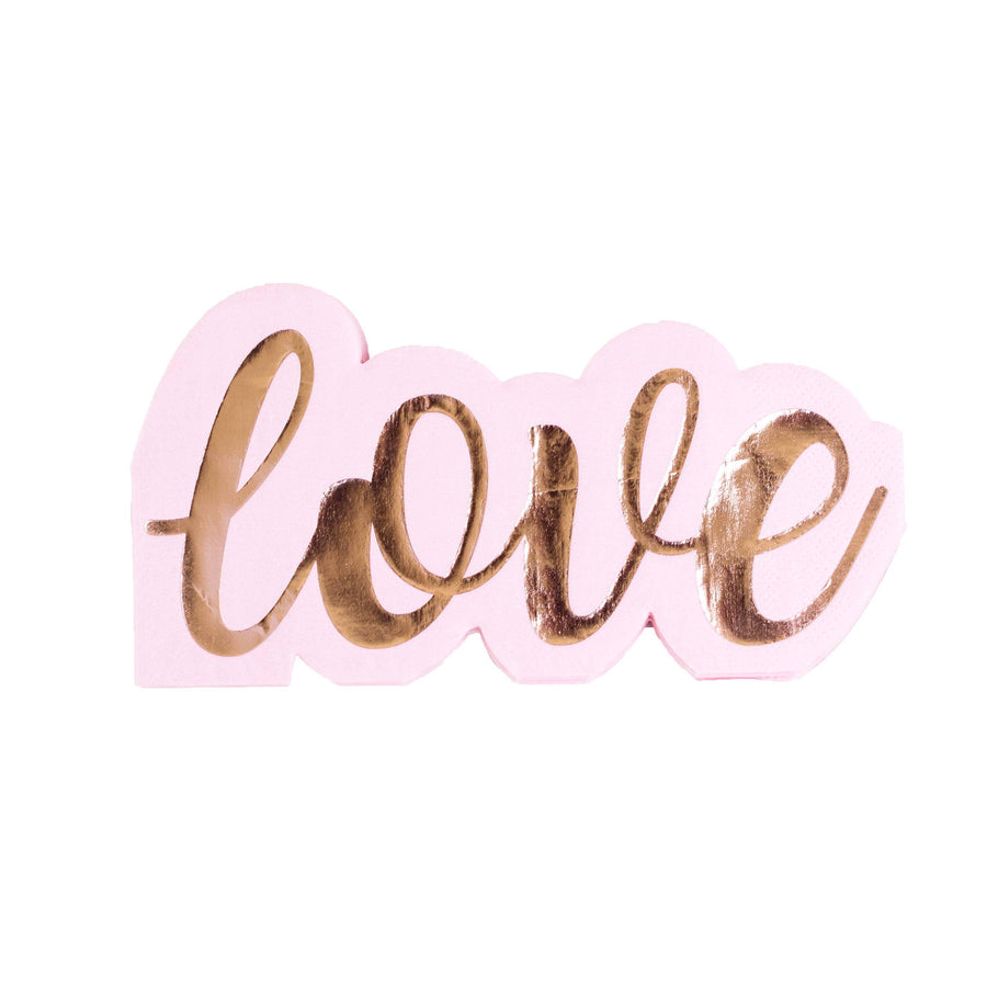 Valentines Day Party Supplies | Napkins - "Love" | Jollity Co and Daydream Society - The Ridge Kids