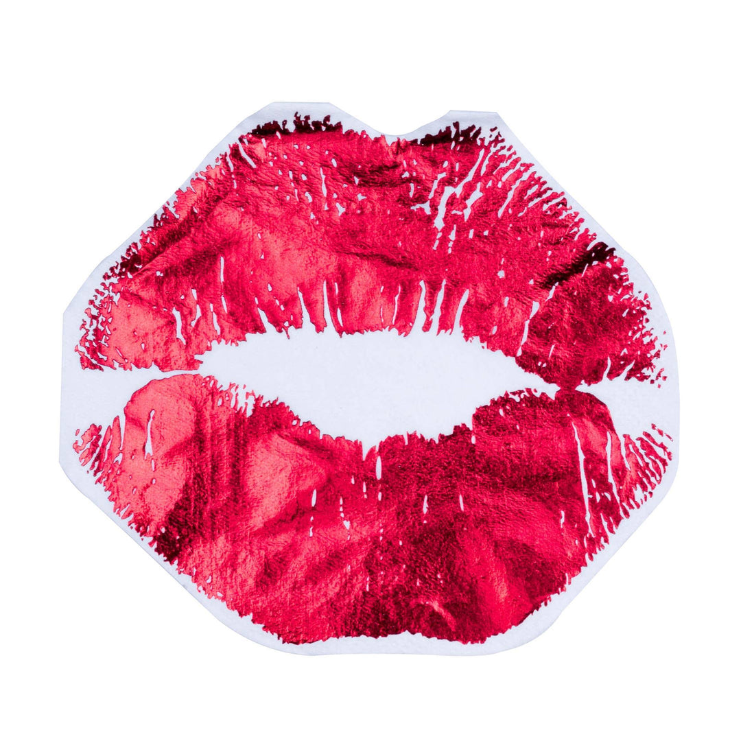 Valentines Day Party Supplies | Napkins -Die Cut Lip  | Jollity & Co Daydream Society - The Ridge Kids