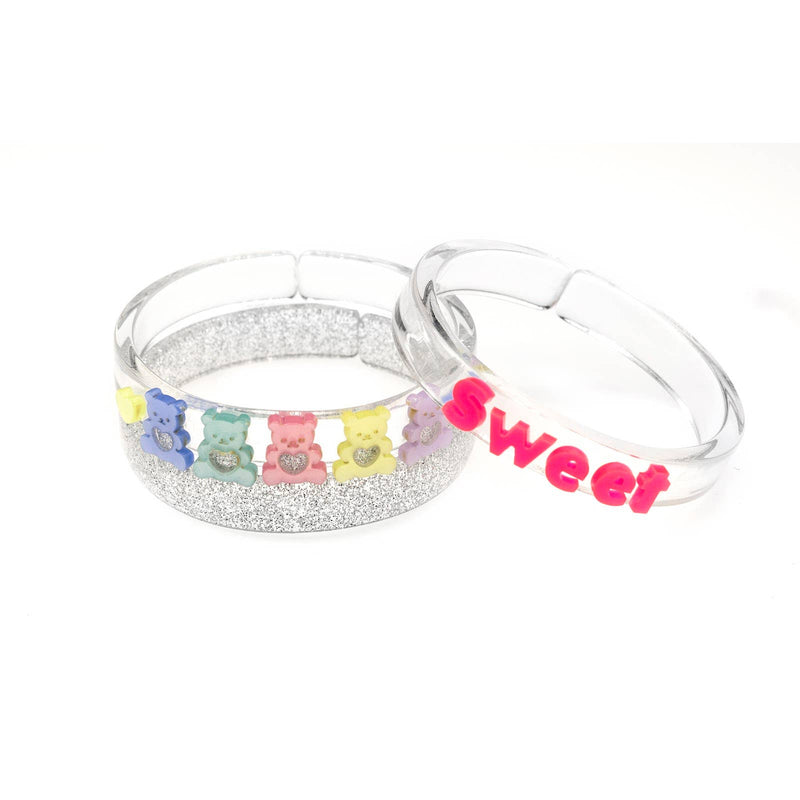 Girls Bangles| Sweet Bears Pearlized | Lilies and Roses NY
