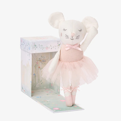 Plush Doll | Mia the Mouse Ballerina | Elegant Baby - The Ridge Kids