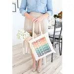 100% Organic Cotton Tote | Retro Brooklyn Repeat Design | Morado Designs - The Ridge Kids