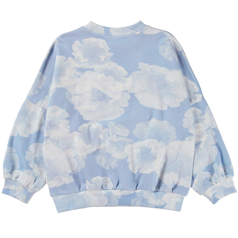 Marika Organic Cotton Sweatshirt | Cloudy Poppies | Molo - The Ridge Kids
