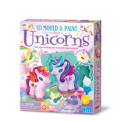 3D Mould and Paint | Glitter Unicorns | Toysmith - The Ridge Kids