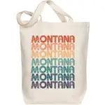 100% Organic Cotton Tote | Retro Brooklyn Repeat Design | Morado Designs - The Ridge Kids