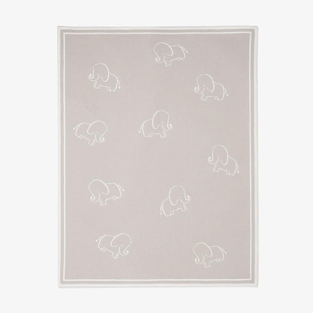 Baby Blanket | Elephant All Over Blanket | Elegant Baby - The Ridge Kids