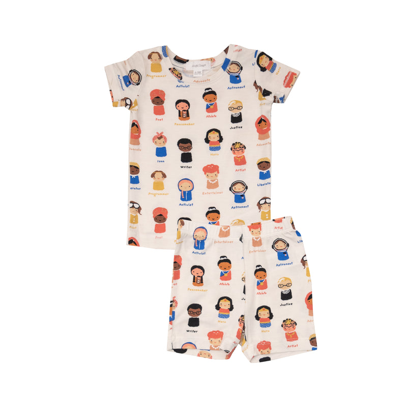 2 Piece Loungewear Set | Baby Feminist Print | Angel Dear