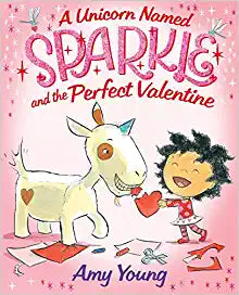 Hardcover Book | A Unicorn Named Sparkle and the Perfect Valentine | Amy Young - The Ridge Kids