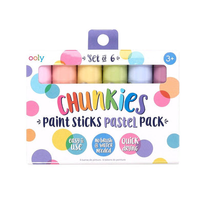 Chunkies Paint Sticks: Pastel - Set of 6 - The Ridge Kids