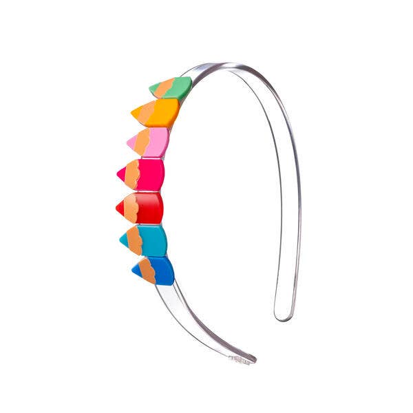 Headband | Pencils - Vibrant Colors | Lilies and Roses NY