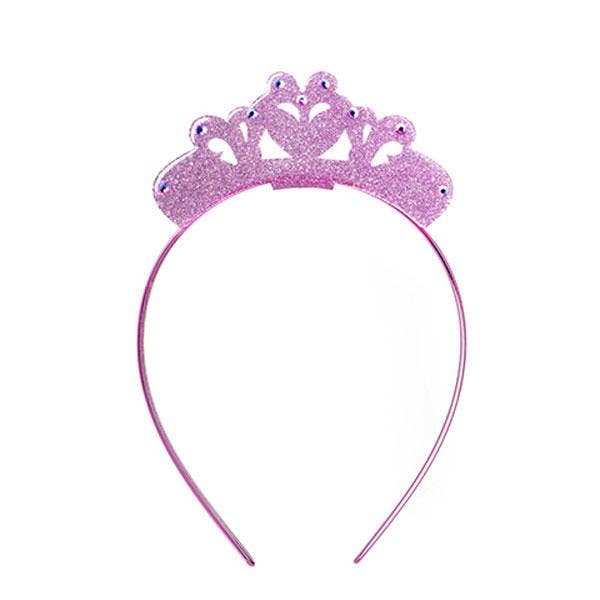 Headbands | Glitter Light Pink Crown | Lilies and Roses NY