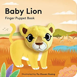 Board Book | Baby Lion | Finger Puppet Book - The Ridge Kids